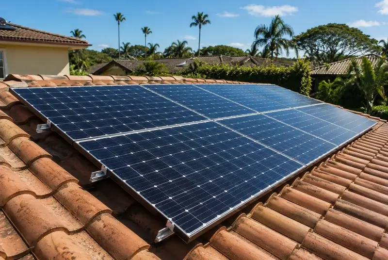 Installation de panneaux solaires à Bousbecque